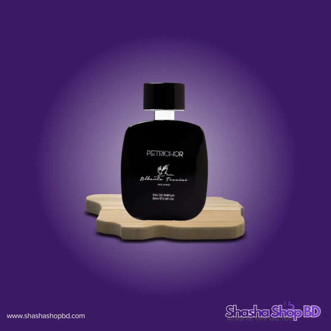 🌧️ Alberto Taccini Milano Petrichor EDP - 50 ml (The Scent of Earth after Rain – বৃষ্টির পর মাটির সেই স্নিগ্ধ ও সতেজ অনুভূতির এক জাদুকরী সুবাস!)