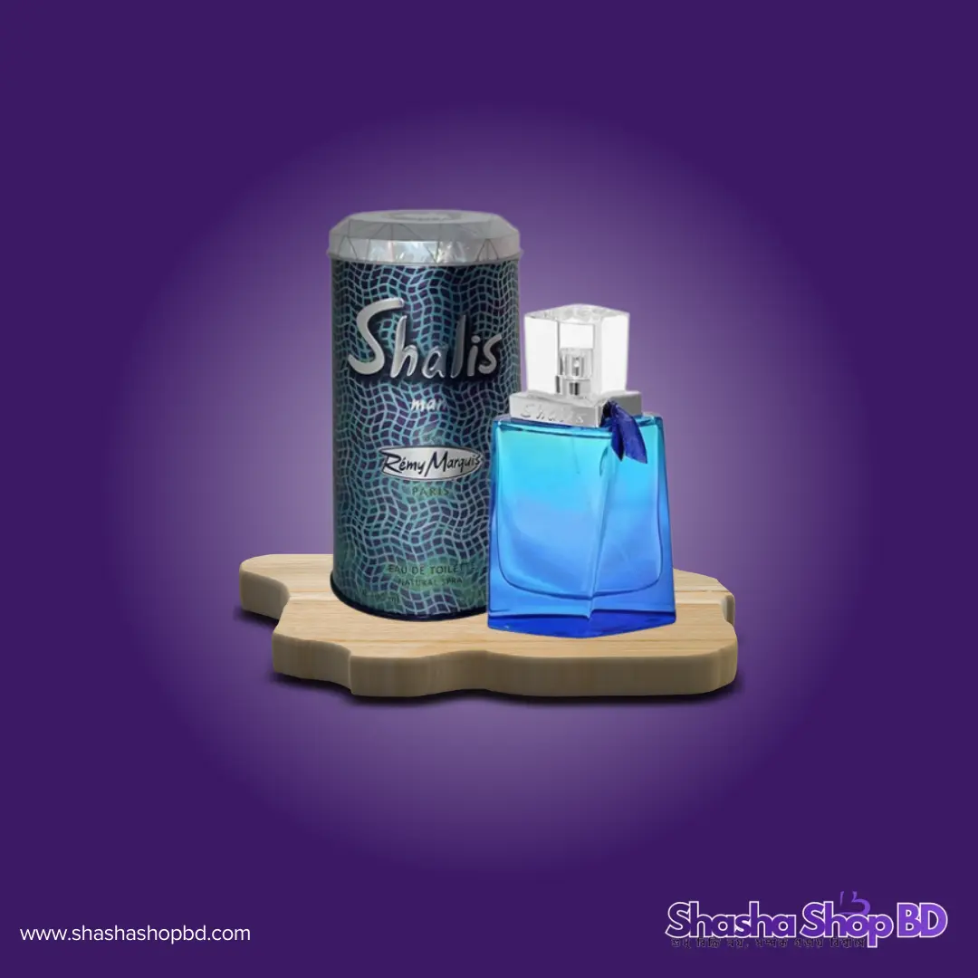 🌊 Remy Marquis Shalis For Man - 100 ml (The Essence of Masculine Elegance – আপনার ব্যক্তিত্বে আনুন এক সতেজ ও আভিজাত্যপূর্ণ ছোঁয়া!)