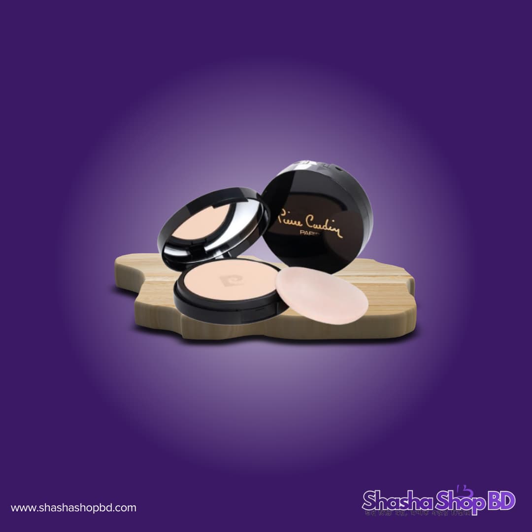 Pierre Cardin Mineral Compact Powder - 12g (Shade: Honey 716) (Natural Matte Finish & Mineral Care – পান সিল্কি কোমল এবং স্বাস্থ্যোজ্জ্বল ত্বক!)