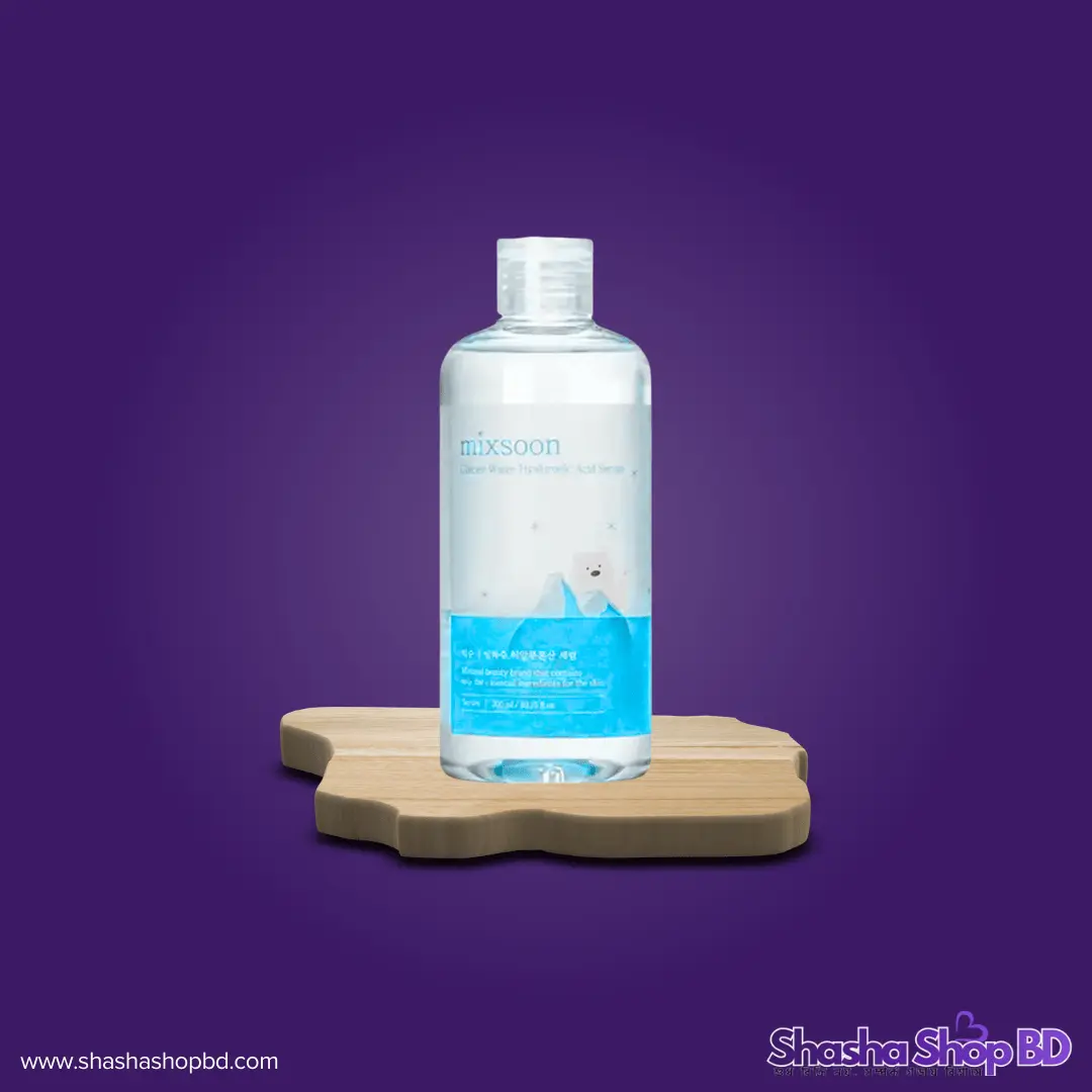 Mixsoon Hyaluronic Acid Serum with Glacier Water - 300ml (Mega Hydration & Instant Cooling – মরুভূমির মতো শুষ্ক ত্বকেও আনবে সজীবতার জোয়ার!)