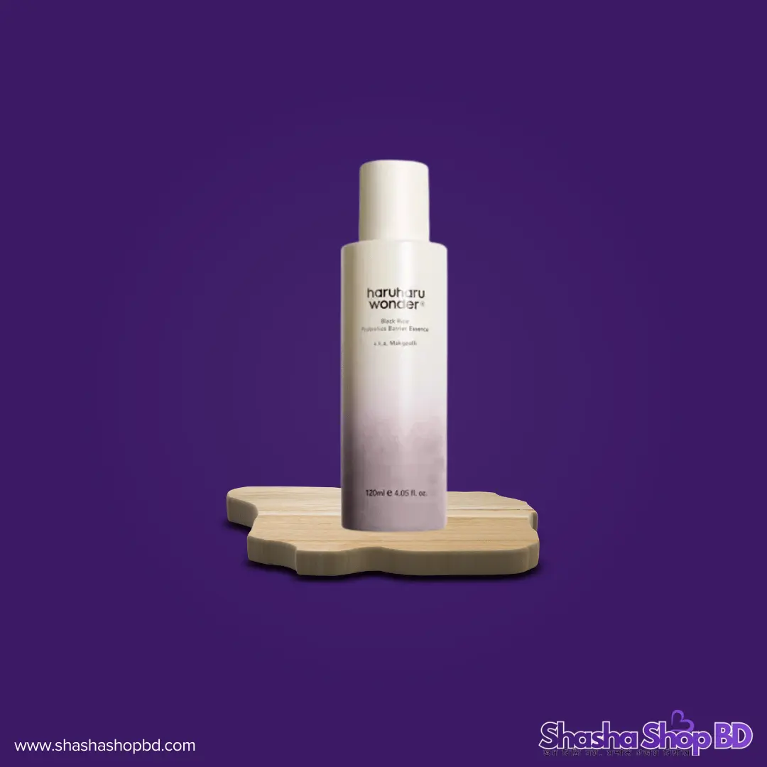 Haruharu Wonder Black Rice Probiotics Barrier Essence - 120ml (Strengthen Skin Barrier & Deep Hydration – আপনার ত্বকের সুরক্ষা কবচ এবং তারুণ্যের রহস্য!)