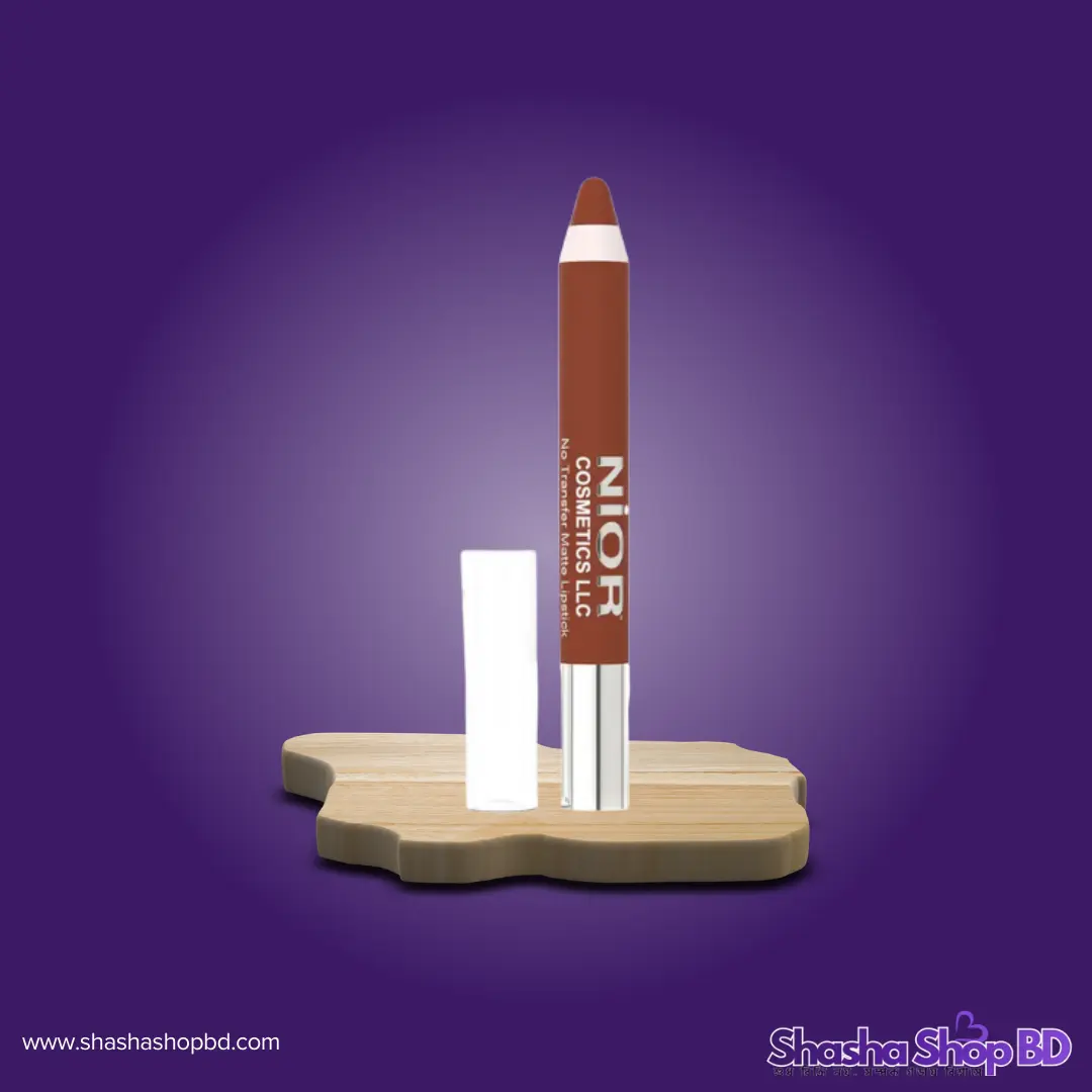 Nior No Transfer Matte Lipstick - Shade No: 40 (2.8g) (Smudge-Proof, Ultra-Matte & Long-Wear – আপনার ঠোঁটে আনুন আধুনিক আভিজাত্যের ছোঁয়া!)
