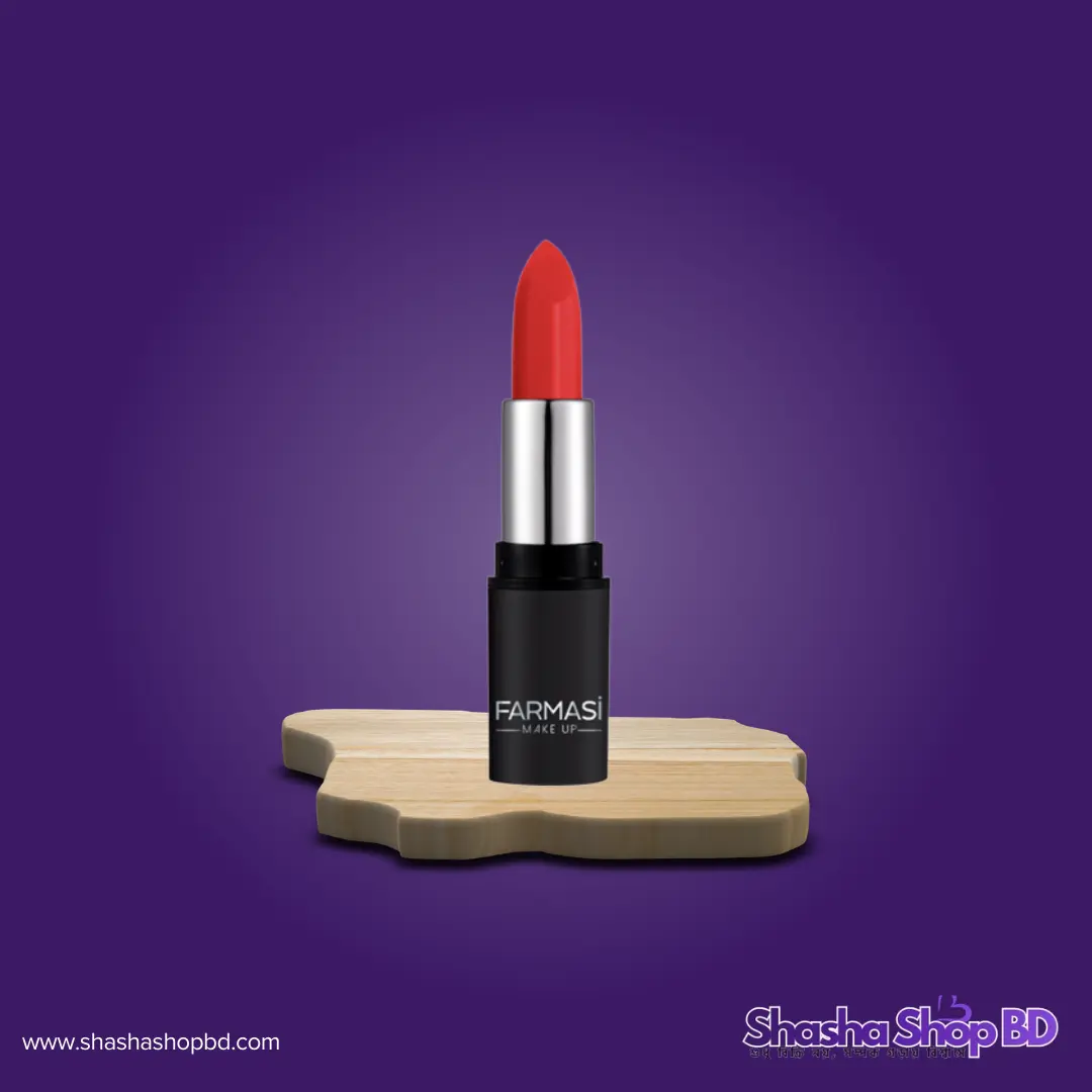 Farmasi Matte Lipstick - Shade 03 (4g) (Bold Elegance & Velvet Matte Finish – আপনার ঠোঁটে ফুটিয়ে তুলুন আত্মবিশ্বাসী আভা!)