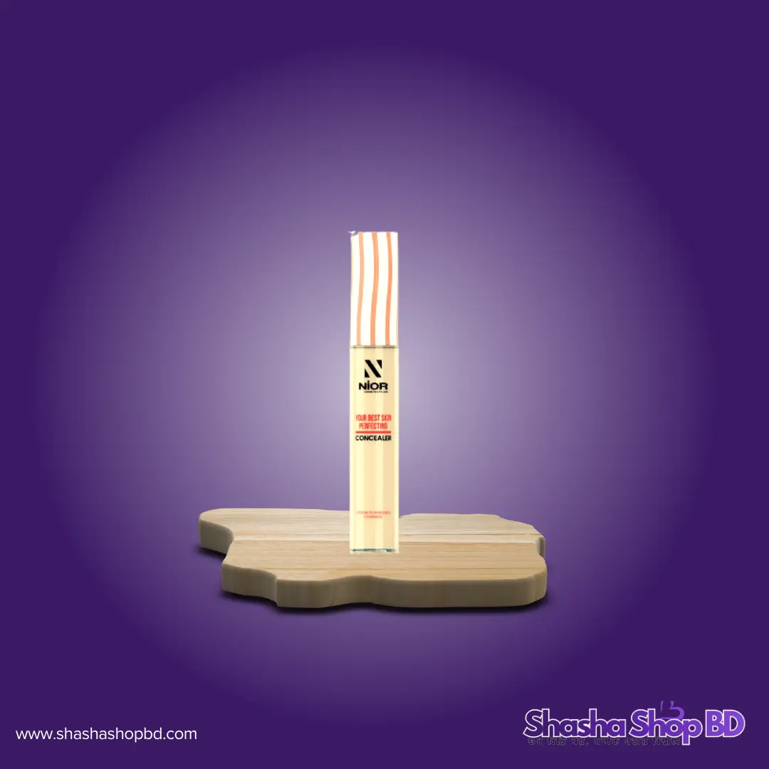 Nior Your Best Skin Perfecting Concealer - Pale Ivory (9.5g) (Flawless Coverage & Brightening Effect – মুহূর্তেই উজ্জ্বল ও নিখুঁত ত্বক পান!)