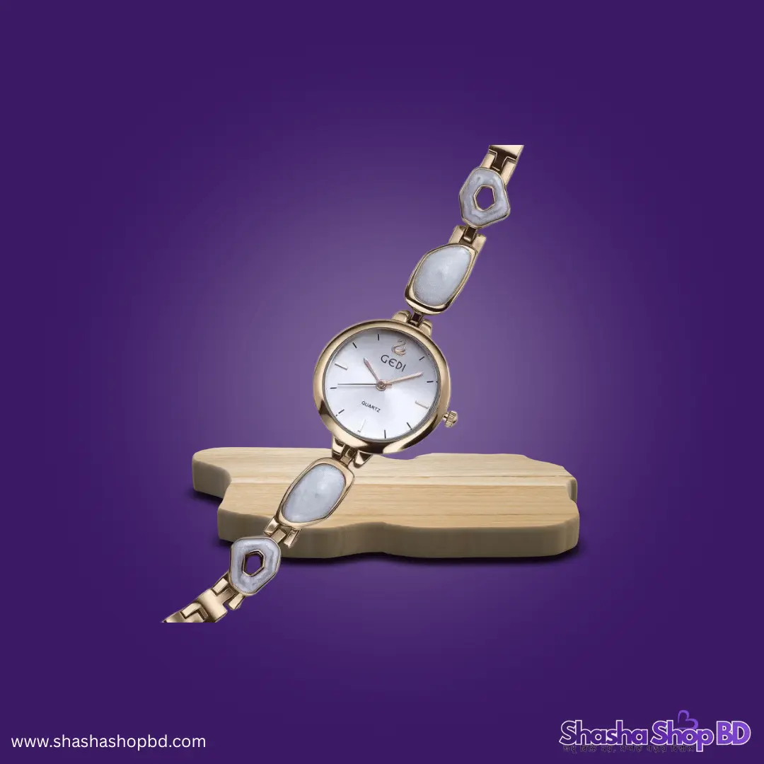 ⌚ Gedi 72001 Luxury Ladies Watch (Graceful Elegance & Timeless Beauty – আপনার কবজিতে ফুটে উঠুক রাজকীয় আভিজাত্য!)