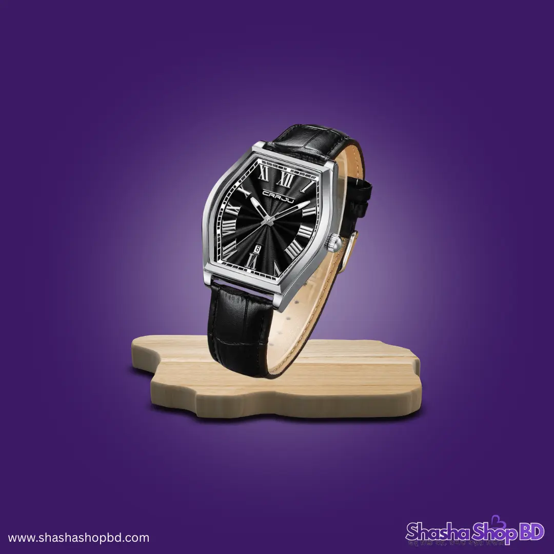 ⌚ CRRJU 5024 Premium Men’s Watch (Masterpiece of Simplicity & Elegance – সাধারণের মাঝে অসাধারণ আভিজাত্যের ছোঁয়া!)