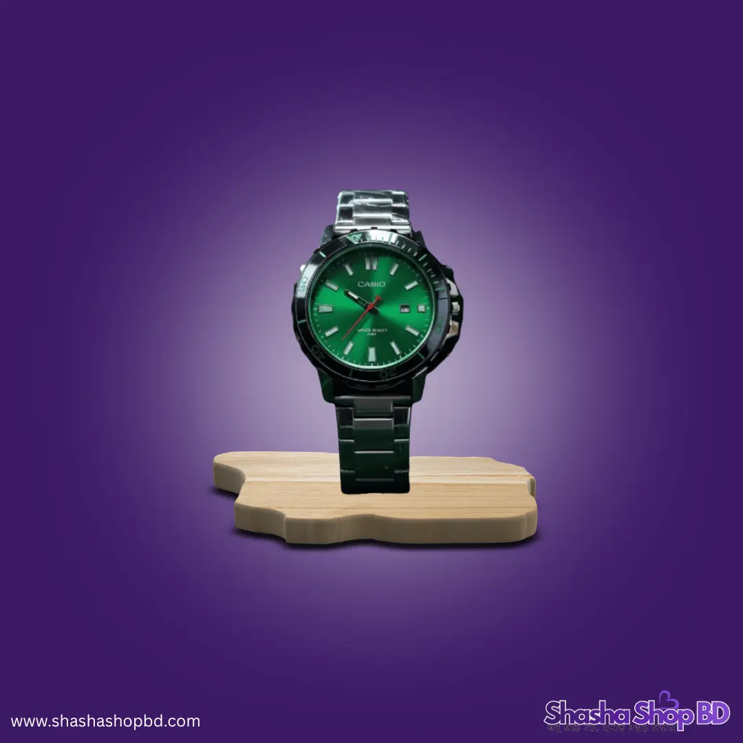 ⌚ Casio Stainless Steel Watch (Timeless Durability & Professional Elegance – স্থায়িত্ব এবং আভিজাত্যের এক নির্ভরযোগ্য নাম!)