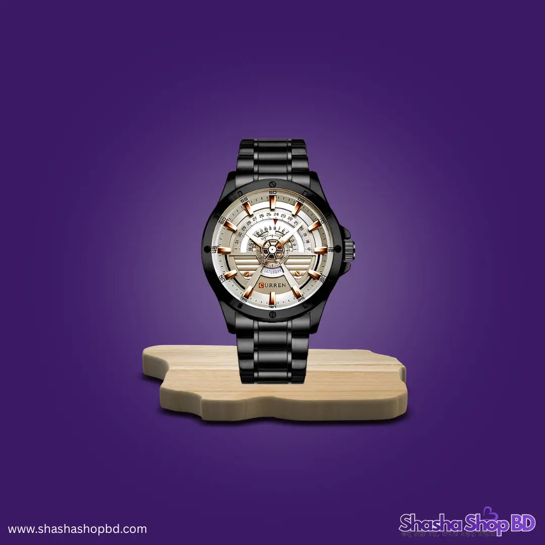 CURREN 3757 (CR111) Luxury Watch for Men - প্রিমিয়াম স্পোর্টি এবং বিজনেস ডিজাইন