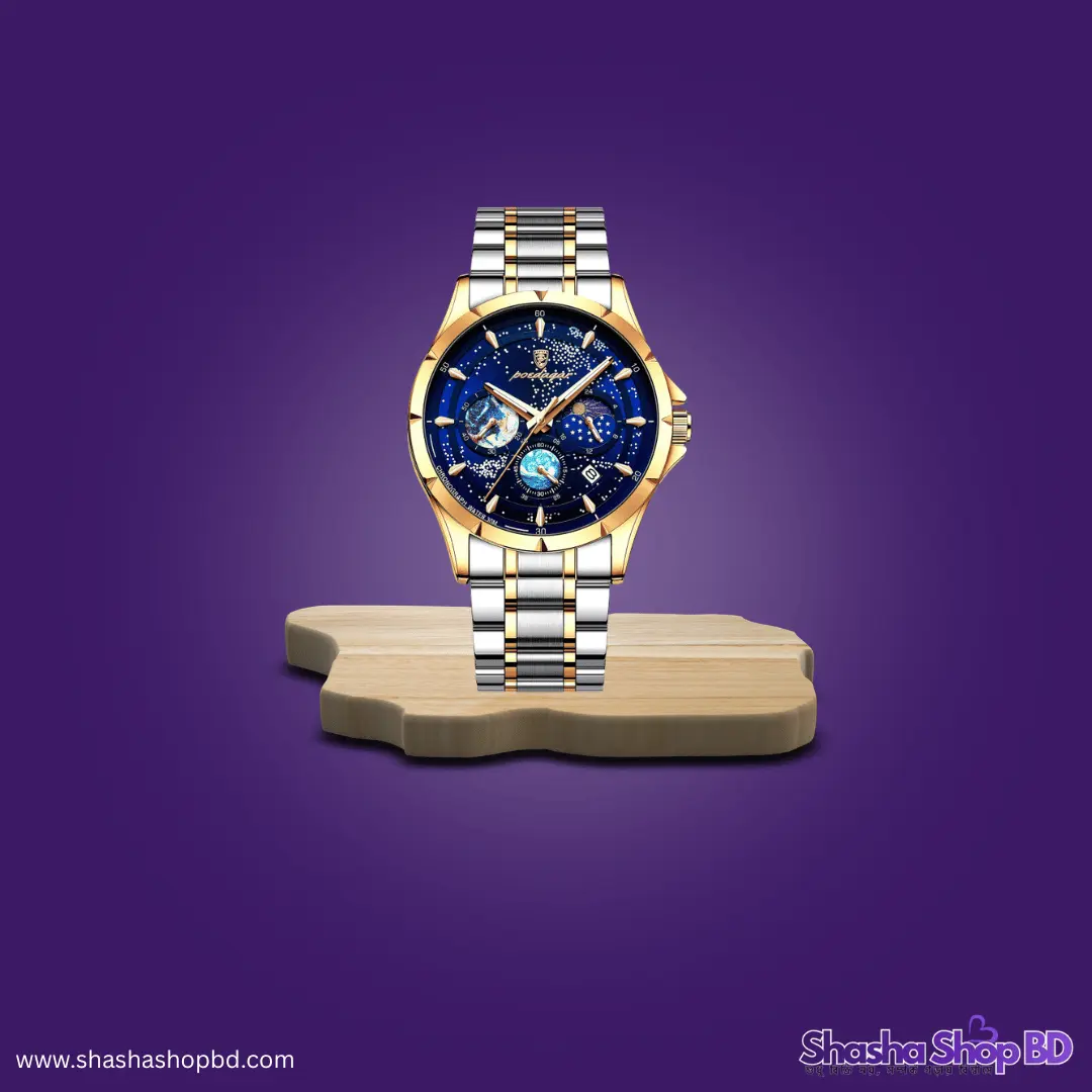 POEDAGAR 916 Luxury Man Wristwatch - প্রিমিয়াম লুমিনাস এবং ক্লাসিক ডিজাইন